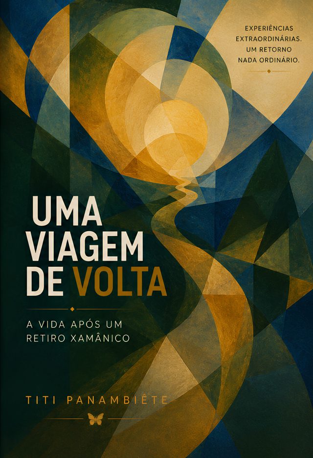 Capa do livro Uma Viagem de Volta, de Titi Panambiête